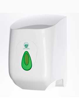 Modular Centre Feed Dispenser Large White/Green